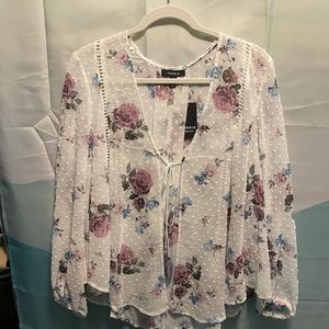 Chiffon cardigan
